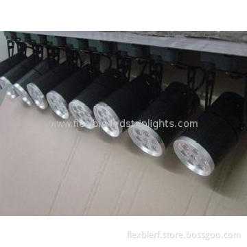 7W AC 110v, 120v, 130v dimmable Led Track Light Fixtures fo